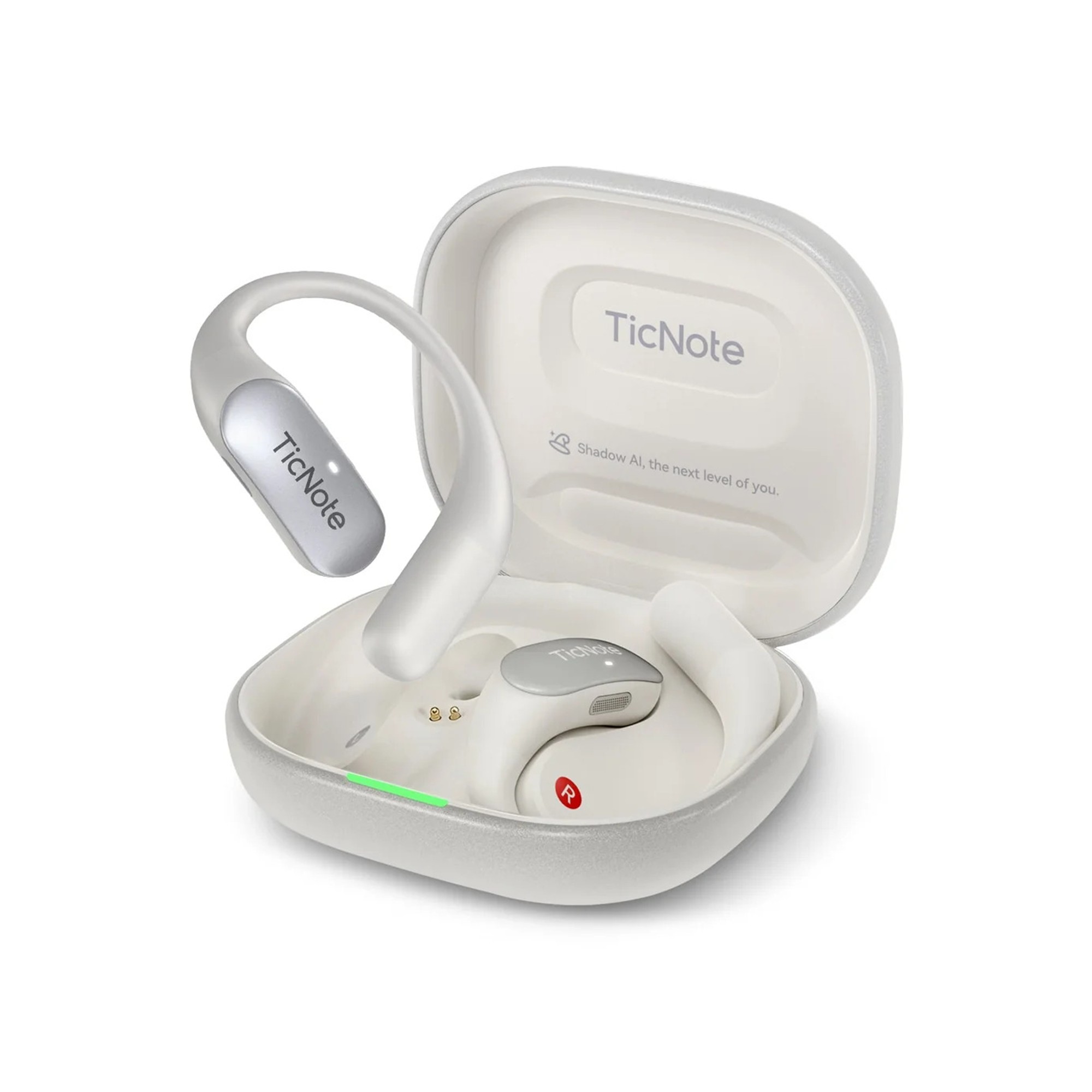 Розумні навушники-діктофон з ШІ TicNote Pods 4G AI Note-Taking Earbuds